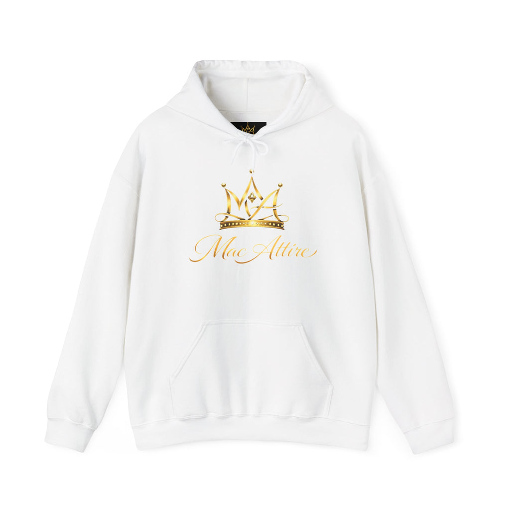 Mac Attire Designer Hoodie | Crown Graphic Hooded Sweatshirt