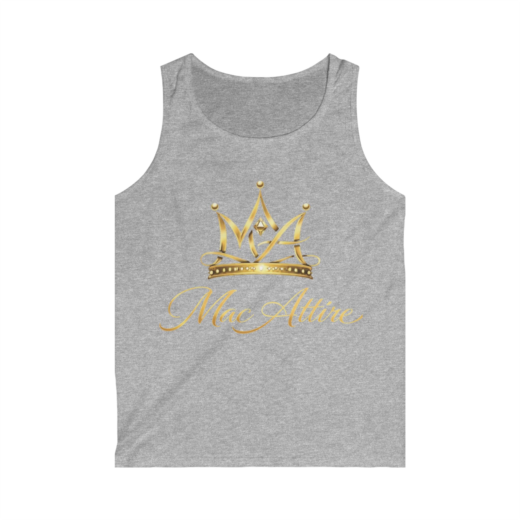Mac Attire Designer Tank Top | Crown Logo Tank