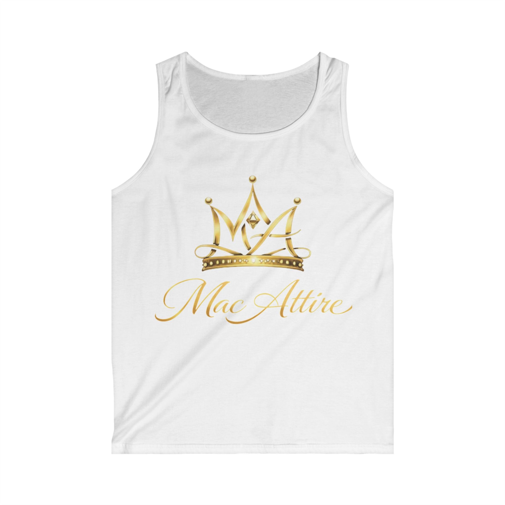 Mac Attire Designer Tank Top | Crown Logo Tank
