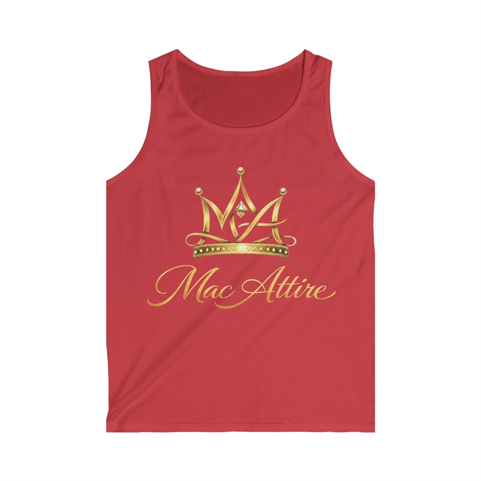 Mac Attire Designer Tank Top | Crown Logo Tank