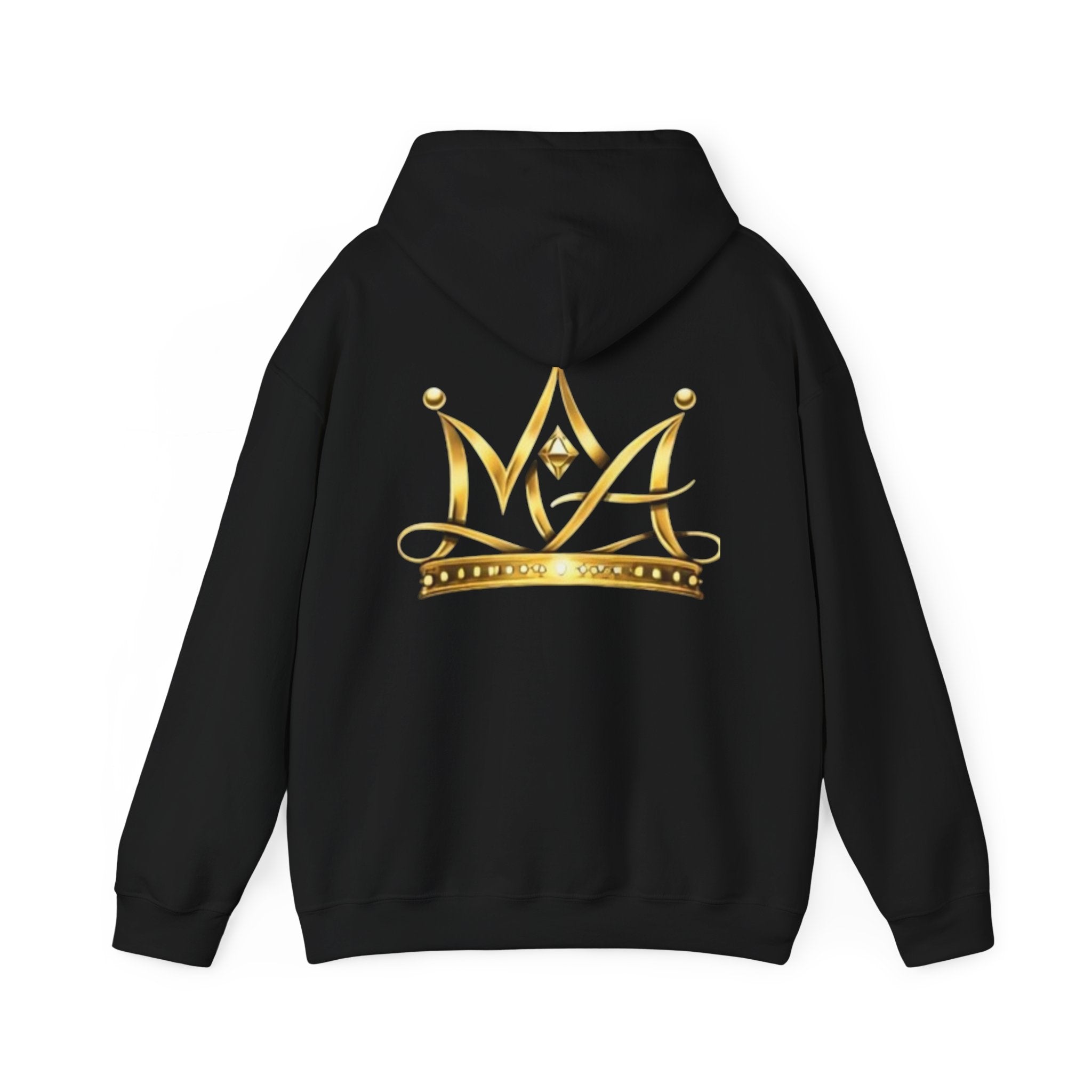 Mac Attire Designer Hoodie | Crown Graphic Hooded Sweatshirt