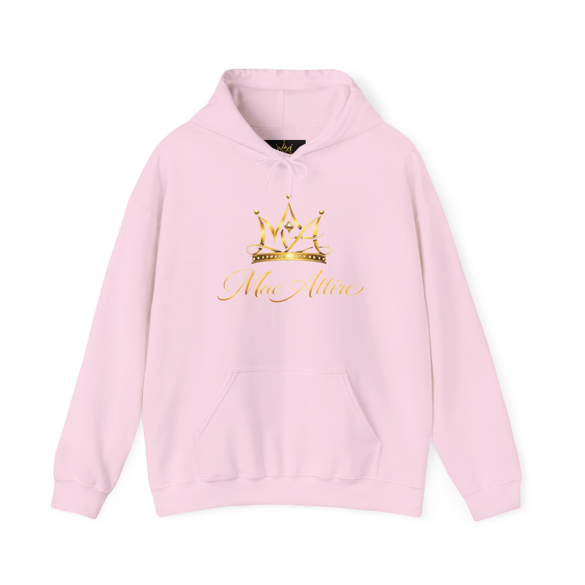 Mac Attire Designer Hoodie | Crown Graphic Hooded Sweatshirt